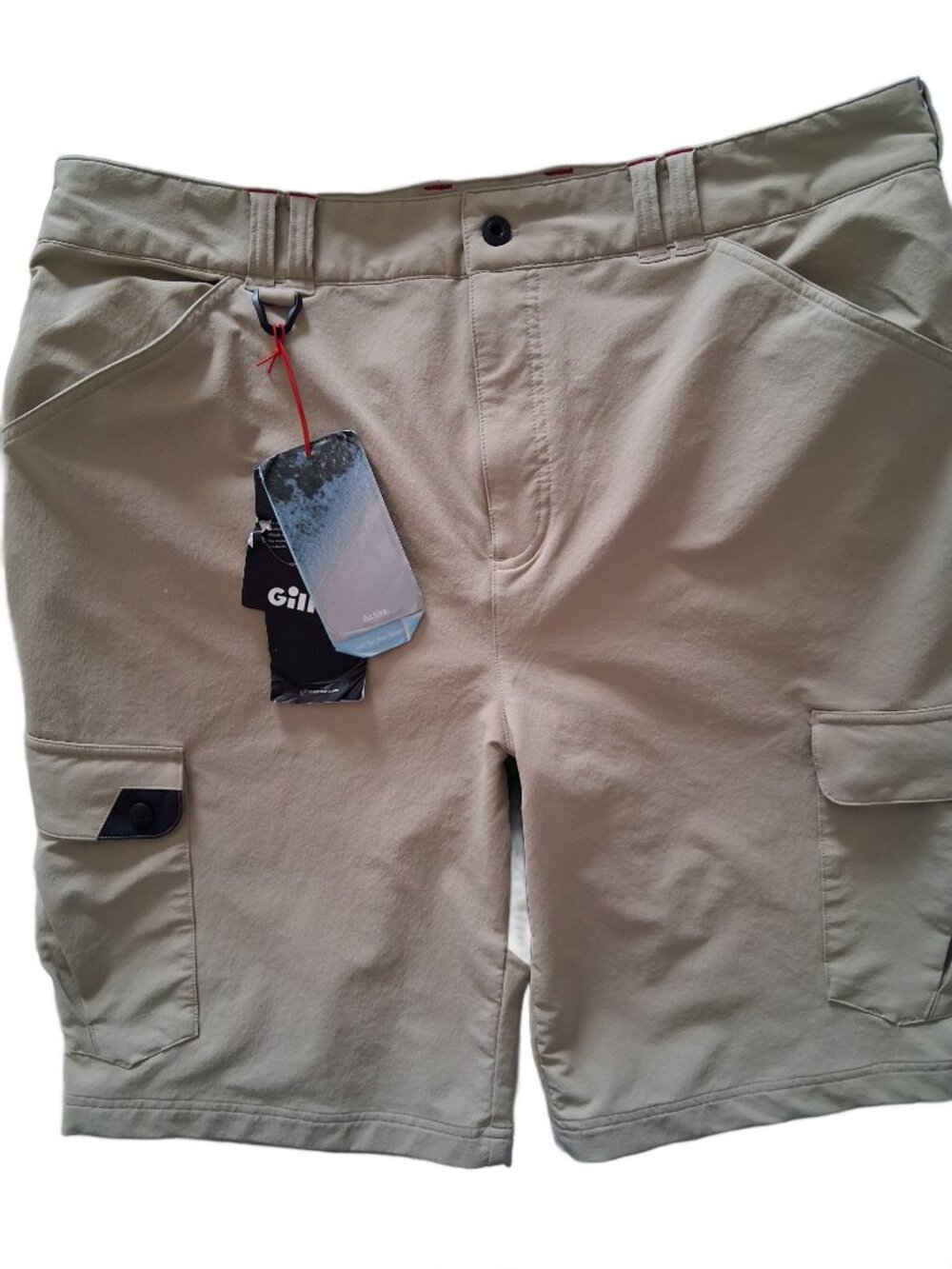 NWT Gill Men's UV Tec Pro Shorts Lined Seat & Adjustable Waist Size XL